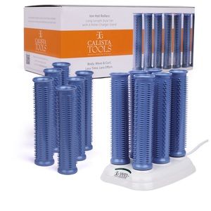 Calista Tools Ion Hot Rollers Long Style Set 6 Base